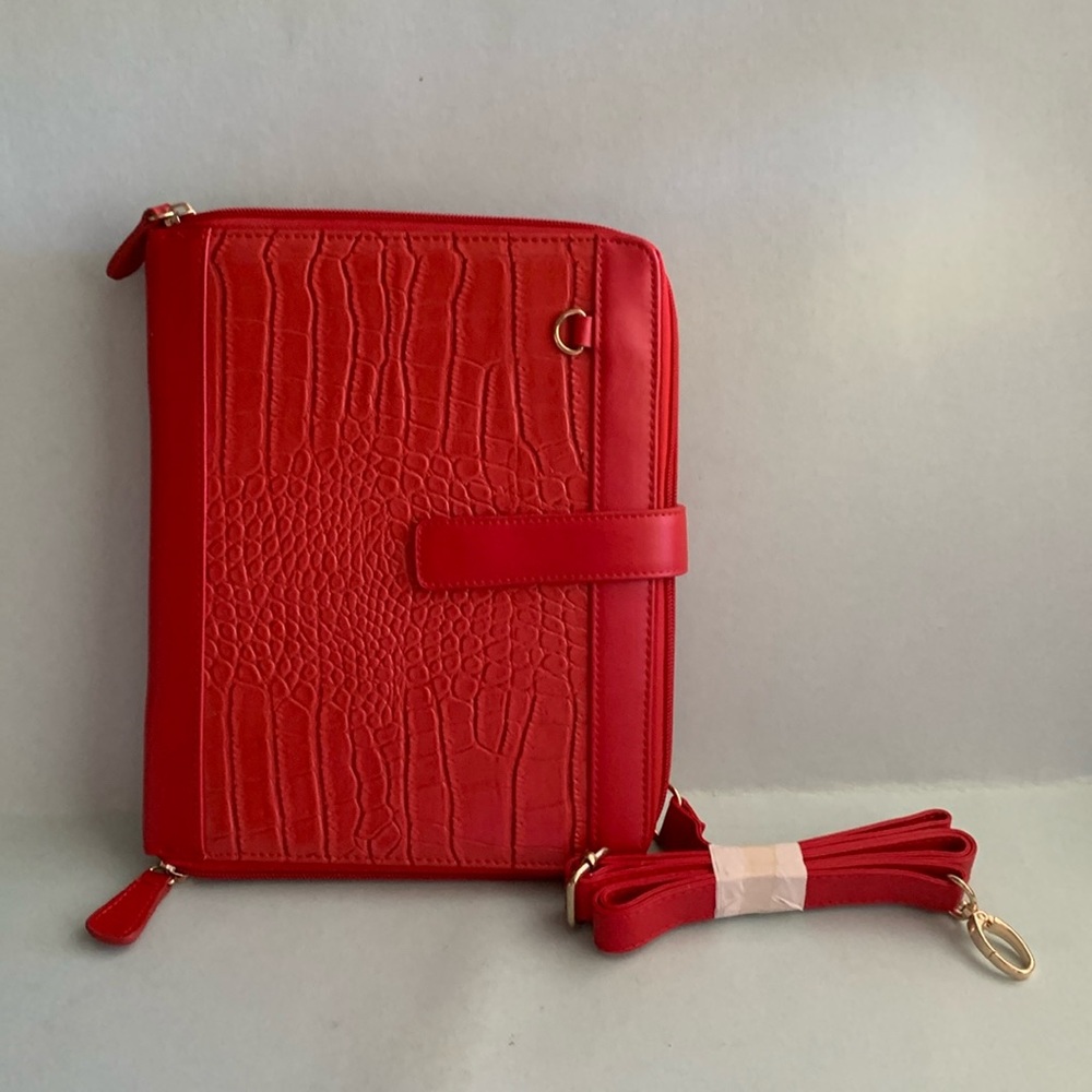 Faux leather iPad case